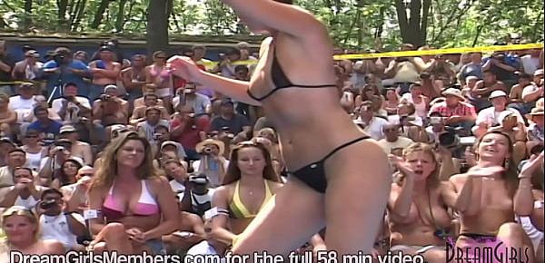  Wild Hotwife Bikini Contest At A Nudist Resort